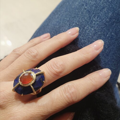 Bague Orphée Lapis